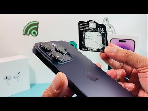 How to Install Camera Lens Protector Cover on iPhone 14 Pro