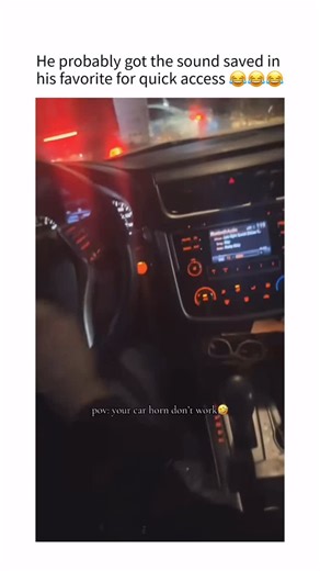 Daily memes on Instagram: "This video captures a humorous and resourceful solution to a mechanical failure, highlighting the integration of digital technology into everyday problem-solving within a social context. The Subject The footage features two young men inside a vehicle at night. The driver is seen holding a smartphone while attempting to signal to other motorists or pedestrians, while the passenger reacts with exuberant laughter to the unconventional situation. The Mechanism The comedic 