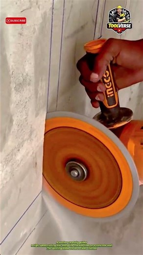 Wall Chasing Process for Electrical Wiring Using Power Tools | Construction Work #PowerTools