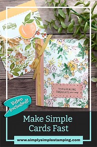 How Do I Make Simple Cards With Designer Series Paper?