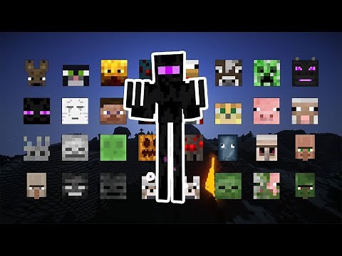 MUTANT ENDERMAN VS ALL MUTANT MOBS | MINECRAFT