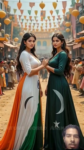 India 🇮🇳 vs Pakistan 🇵🇰#shorts #ytshorts @ai_world_1230#shortvideo #youtubeshorts #trending