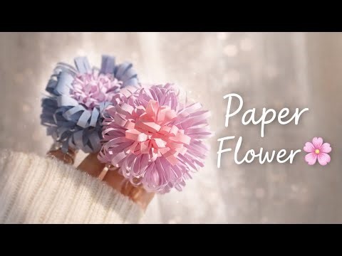 How to Make Paper Flowers at Home | Easy DIY Paper Craft