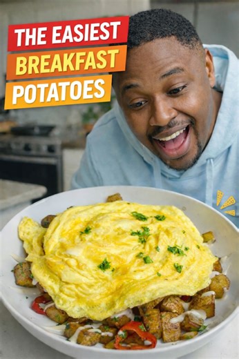 The easiest breakfast potatoes you can make #breakfast #potatoes | The Cook Central