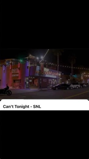 Can’t Tonight