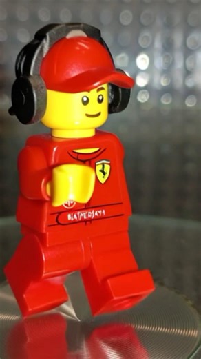 LEGO Minifigur AI Ferrari Marshall #lego #legoteile #legominifigur #ferrari #shell #shorts #funny