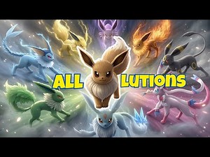 All Eevee Evolutions Transformation | Cinematic AI Fanart