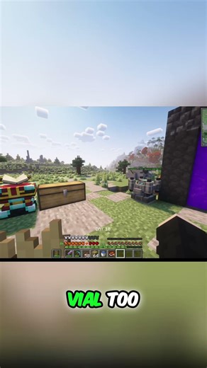 Minecraft Crafting: Pouch, Bounty Table & Railgun #shorts