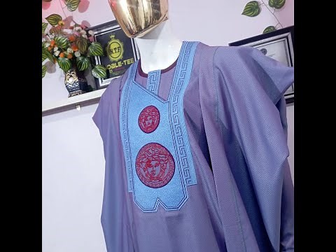 HOW TO CUT AND SEW AGBADA LIKE A PRO / Detail tutorial