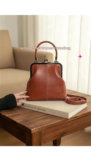 Fashion Vintage Shell Women's Handbag, Casual Trendy Versatile Shoulder Bag, Commuter Party Shopping Crossbody Bag, Labor Day Gift