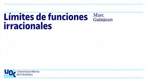 Límites de funciones irracionales