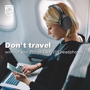 Are you planning a long-deserved holiday? ✈️   Don't leave home without your Philips Wireless headphones TAH5205 that offer great sound no matter the environment. With TAH5205 as your companion, comes with fast charging, boosting battery juice by four hours with just 15 minutes of charge, traveling is way more enjoyable. Don't you agree? Shop at  Shopee: https://bit.ly/3XquWdx Lazada: https://bit.ly/3YITb7D #PhilipsSound #TAH5205 #wirelessheadphones | Philips TV | Facebook