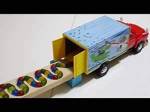 Marble Run Race ☆ HABA Slope & Track, Retro Tin Train, Honda City #46