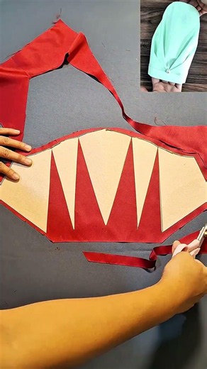 women's sleeve design pattern #sewing #tutorial #fashion #fyp #shots
