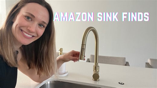 Watch Havin Gold Kitchen Faucet with Pull Down Sprayer on Amazon Live