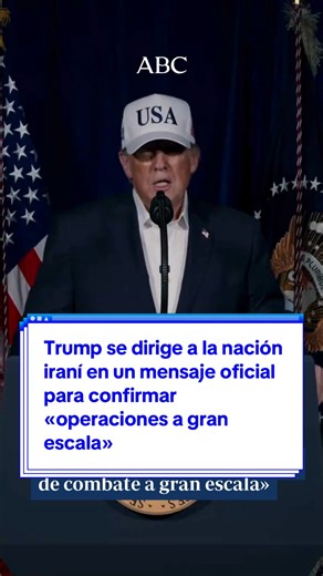 Trump llama a los iraníes a tomar el control de su gobierno