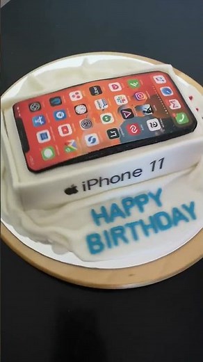 iPhone 11 cake | #bakersdelight