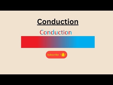 Conduction revision video for AQA GCSE Physics and GCSE Combined science