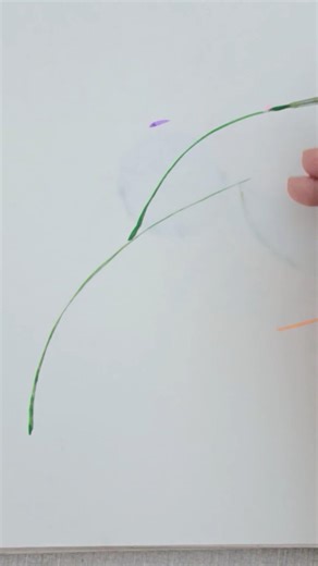 Creative Flower Drawing with Colors ✨#Cute Flower Sketch# shorts