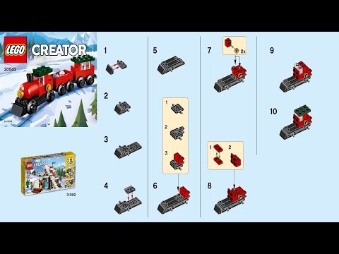 LEGO instructions - Creator - 30543 - Christmas Train