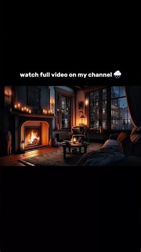 🌧️ Quick Rain Clip for Relaxation | Full 30-min on my channel