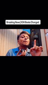 Bhartendu Prakash on Instagram: "ICAI Books Changed"
