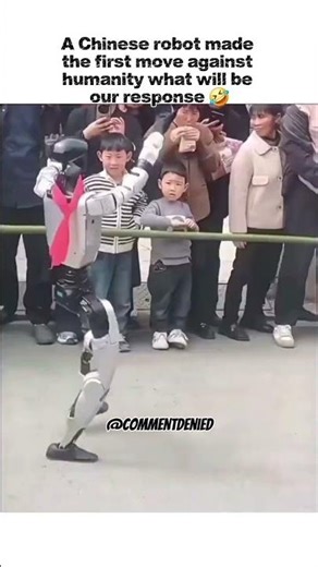 Robot SLAPS Child During Live Demo! 😱 #Shorts #commentdenied