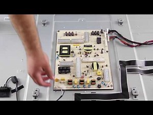 Vizio 60" & 70" LED TV Power Supply Replacement Tutorial - Part Number 09-60CAP080-01