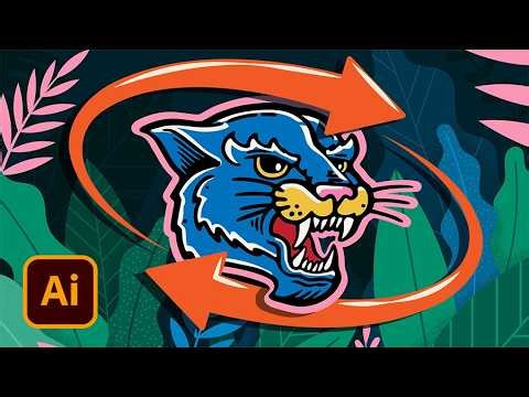 Combine Illustrator & After Effects for Vector Animations | Generate 360 Vector Logo