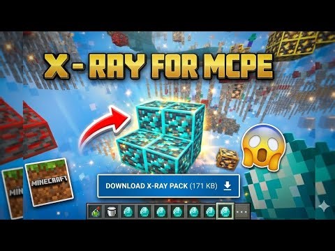 How to Get X-Ray in Minecraft PE 2026! (Bedrock v26.1/v26.2 Texture Pack)
