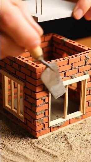 Handmade Mini House Build | Relaxing Time-Lapse