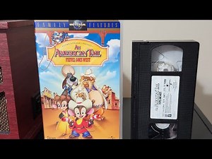 Opening to An American Tale: Feival Goes West reprint 1998 VHS.