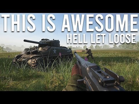 Hell Let Loose is so awesome ( Realistic WW2 Shooter )