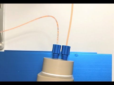 How bubble traps work? Demo of air bubbles removal. Inline traps.