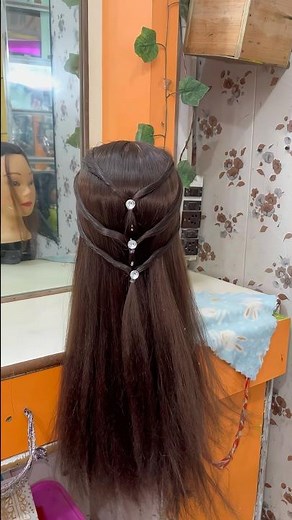 Easy kid hairstyle #shorts #hairstyle