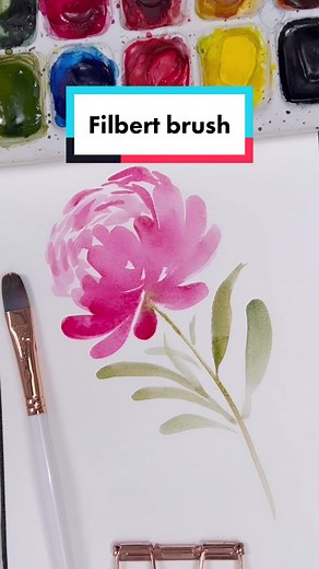 Mastering the Filbert Brush for Watercolor Techniques