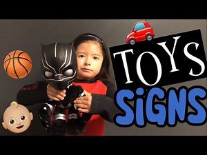 Toys Signs in ASL American Sign Language