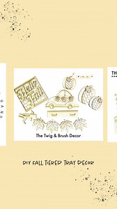 DIY Tea Milk Honey Word Stacker Blocks with Stand