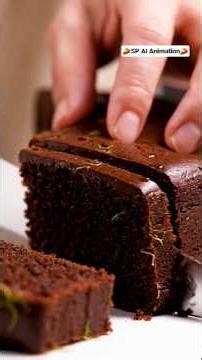 🥧😋Relaxing AI ASMR Cake Cutting | Satisfying Cake Slicing Animation Sounds #shorts #cake