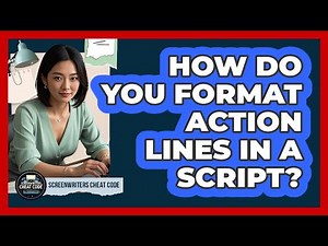 How Do You Format Action Lines In A Script?
