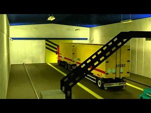 Portal-Beta X-ray cargo inspection system 3D animation