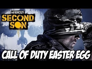 Infamous Second Son PS4 - Call of Duty Easter Egg