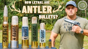 How Lethal Are ANTLER Bullets ??? (50 BMG, 4 Gauge, 9mm & More) - The Reloaders Network