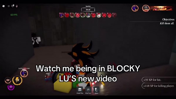 Encuentros extraños con Blocky Lu en Roblox