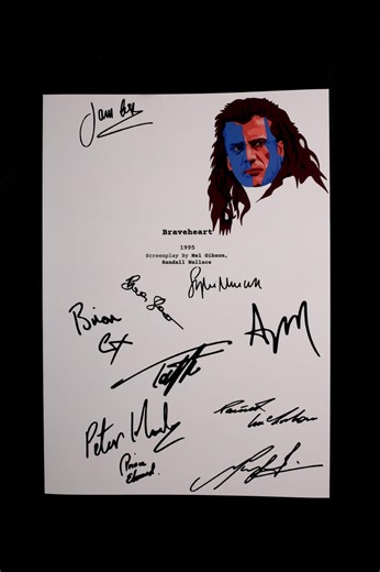 Braveheart Screenplay Book – Soft Cover Movie Script – Medieval Epic Historical Film - Etsy