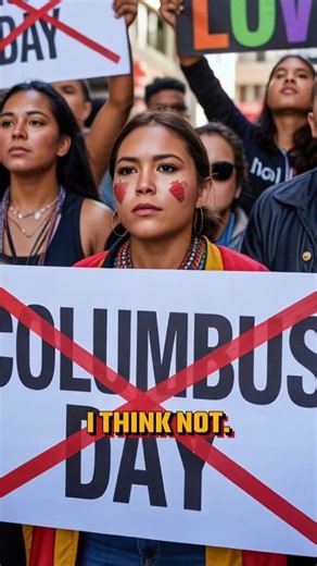 We refuse to celebrate; Truth about Columbus Day Christopher Columbus exposed Happy Indigenous People Day Indigenous history Hidden Native American history Lies they taught in school about Columbus Hidden history Dark American history U.S. history #creatorsearchinsights #historytok #hiddenhistory #indigenousday #indigenouspeoplesday | The True History of Black American