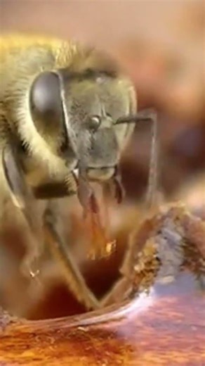 L'effetto LETALE delle api 🐝😱 #animals #bees #shorts