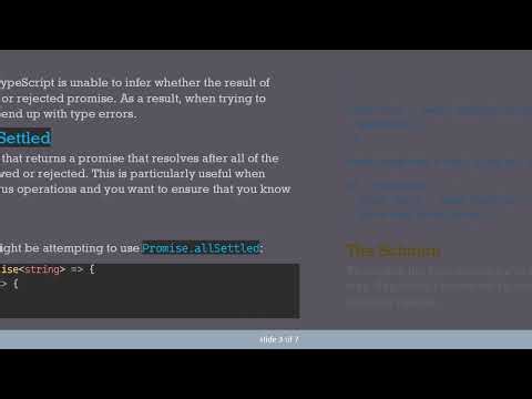 Understanding Promise.allSettled in TypeScript