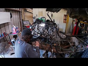 Wiring harness and turbo tear down | Duramax Project #1