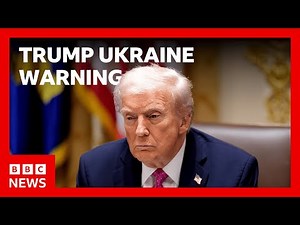 Donald Trump tells Ukraine it’s losing war with Russia and must accept peace deal | BBC News